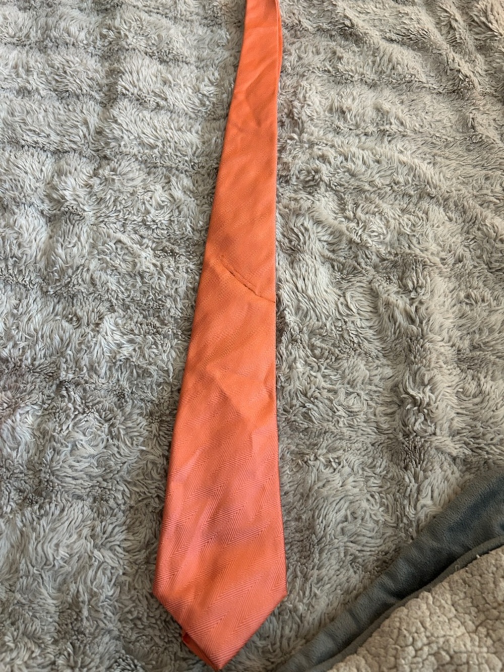Orange Men's Necktie